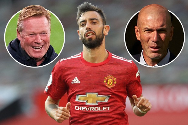 M.U chú ý: Real Madrid và Barcelona muốn có Bruno Fernandes