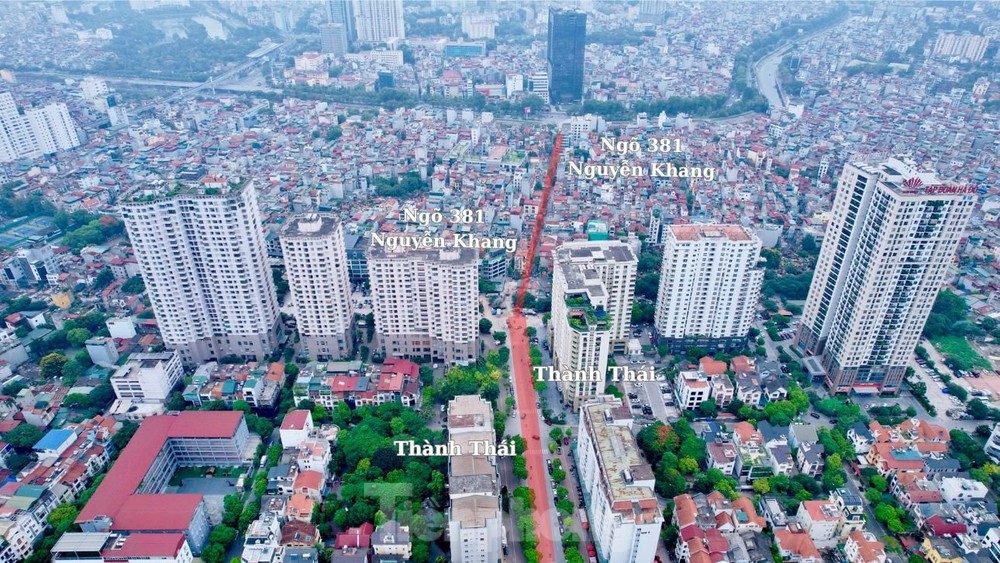 Hà Nội chi 315 tỷ đồng khởi động lại dự án mở rộng ngõ 381 Nguyễn Khang ảnh 1