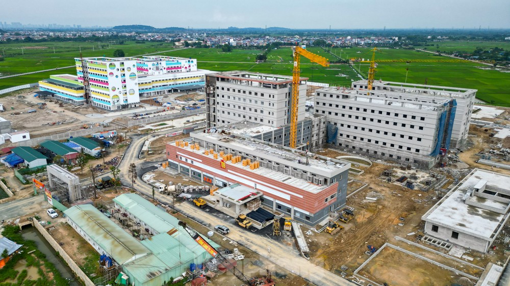 Toàn cảnh 2 bệnh viện Trung ương trị giá 1.500 tỷ đồng ở Hà Nội sau hơn một năm thi công ảnh 3