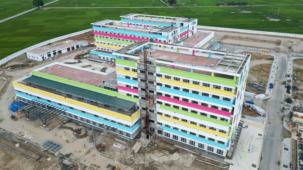 Toàn cảnh 2 bệnh viện Trung ương trị giá 1.500 tỷ đồng ở Hà Nội sau hơn một năm thi công ảnh 10