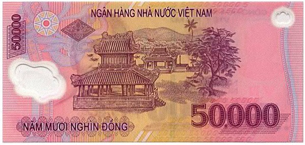 Hình ảnh in trên mặt sau tờ tiền Việt Nam không phải ai cũng biết