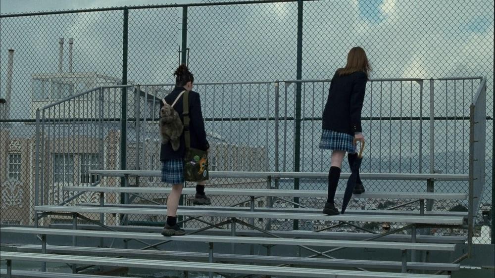 The slip scene in "The Princess Diaries" was Anne Hathaway actually