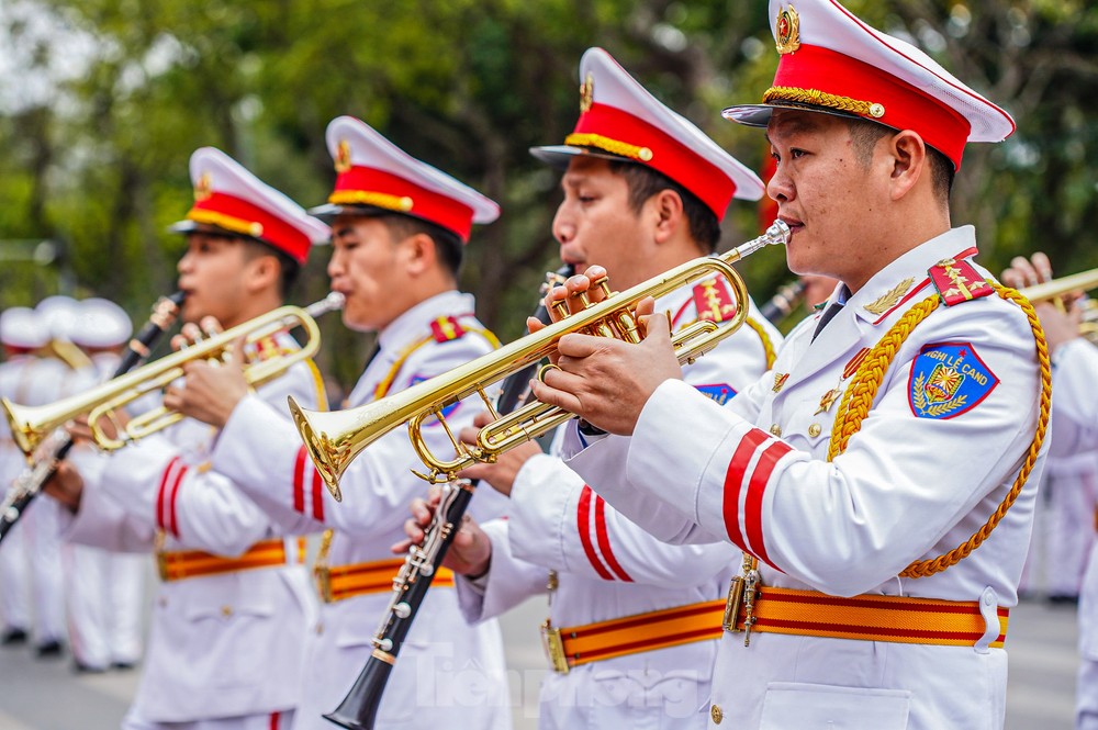 Tổng duyệt chương trình Vinh quang Công an Nhân dân Việt Nam ảnh 23