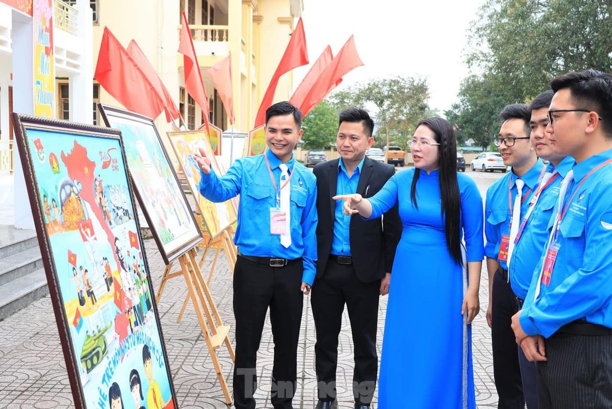 Đại hội điểm Hội Liên hiệp Thanh niên cấp huyện đầu tiên ở Nghệ An ảnh 10