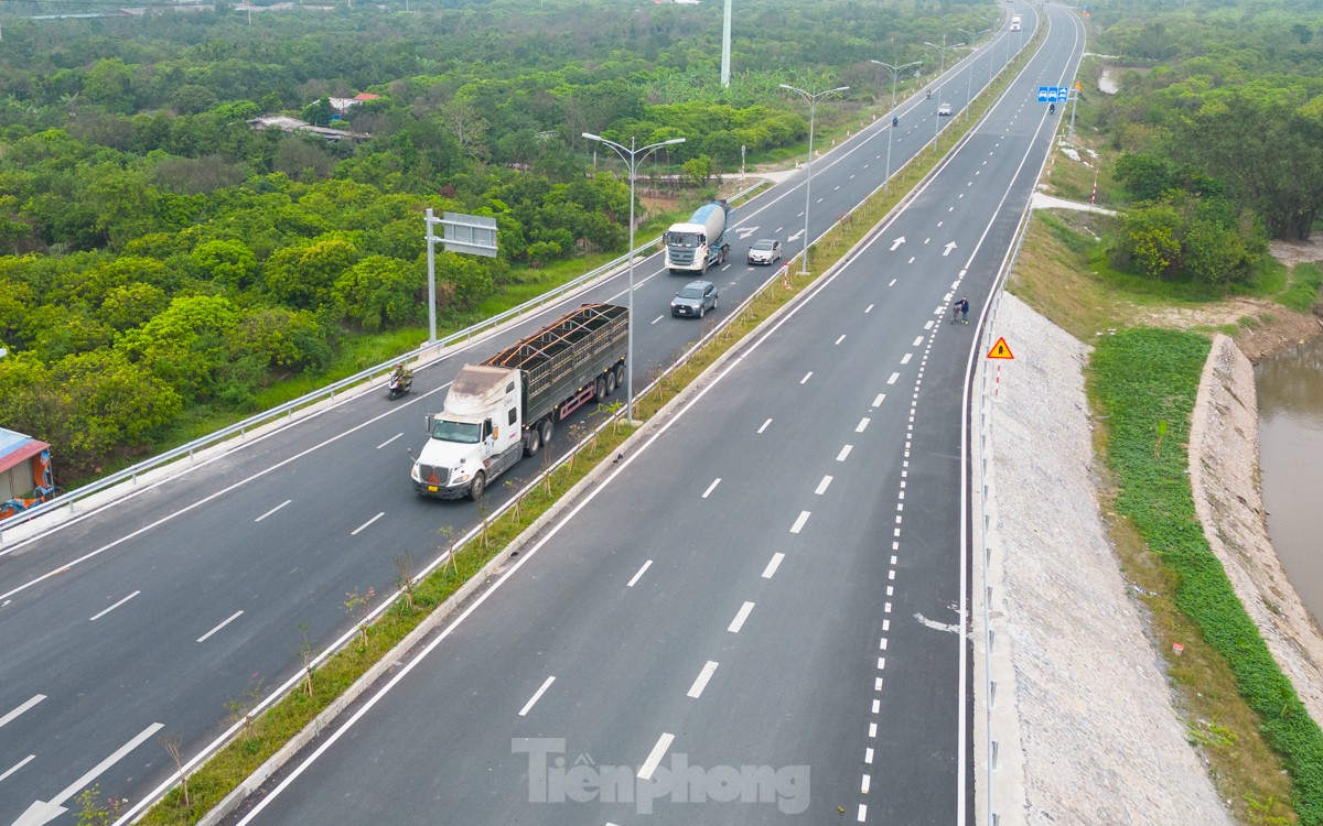 Cận cảnh tuyến đường liên tỉnh Hà Nội - Hưng Yên gần 3.000 tỷ sắp hoàn thành ảnh 6