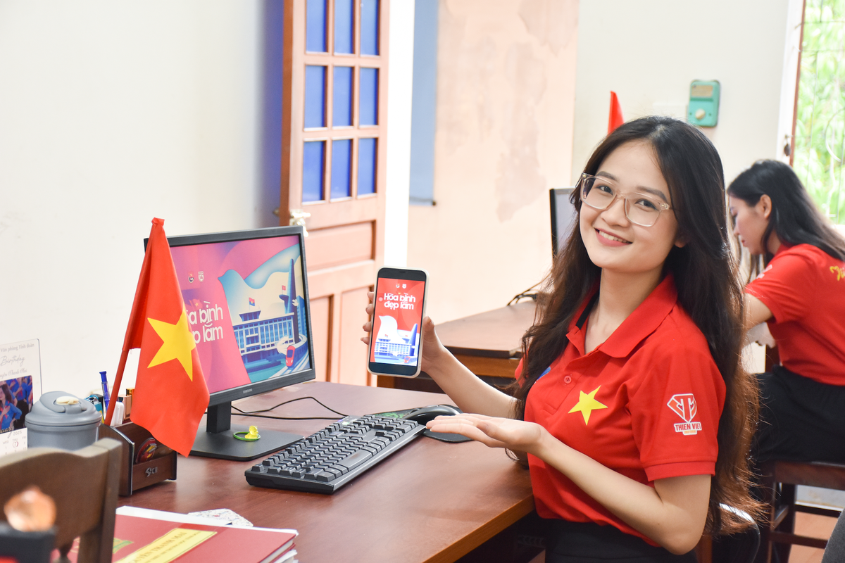 Tuổi trẻ Hà Tĩnh lan tỏa thông điệp 'Hòa bình đẹp lắm' ảnh 9