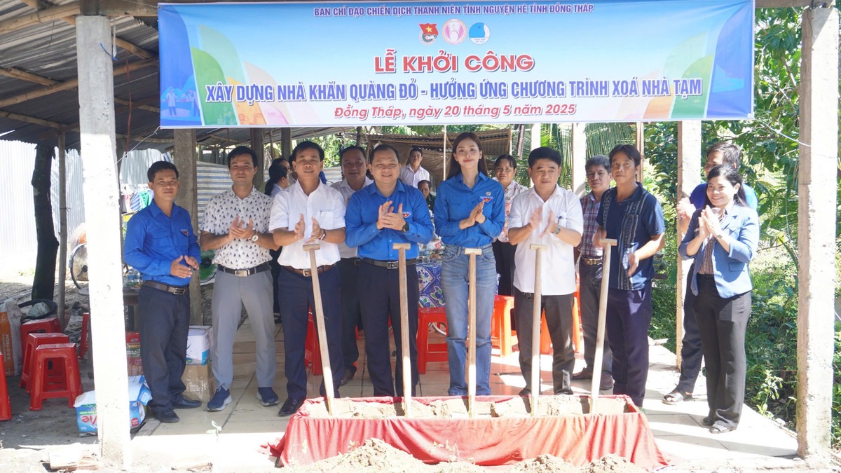 Hoa hậu Tiểu Vy là Đại sứ Chiến dịch Thanh niên tình nguyện Hè tỉnh Đồng Tháp năm 2025 ảnh 4