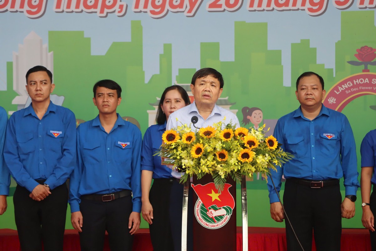 Hoa hậu Tiểu Vy là Đại sứ Chiến dịch Thanh niên tình nguyện Hè tỉnh Đồng Tháp năm 2025 ảnh 2