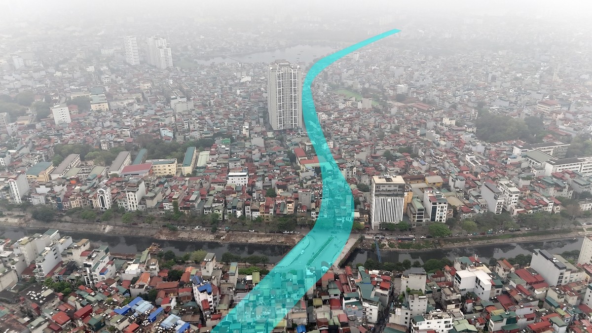Toàn cảnh đường vành đai 2,5 được Hà Nội đầu tư 2.500 tỷ đồng làm đoạn Nguyễn Trãi - Đầm Hồng ảnh 4