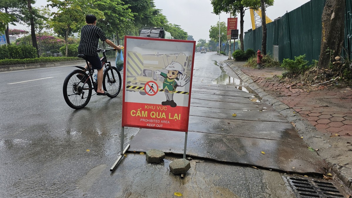 ‘Tối hậu thư’ cho chủ dự án chung cư gây sụt lún vỉa hè, nứt mặt đường ảnh 4