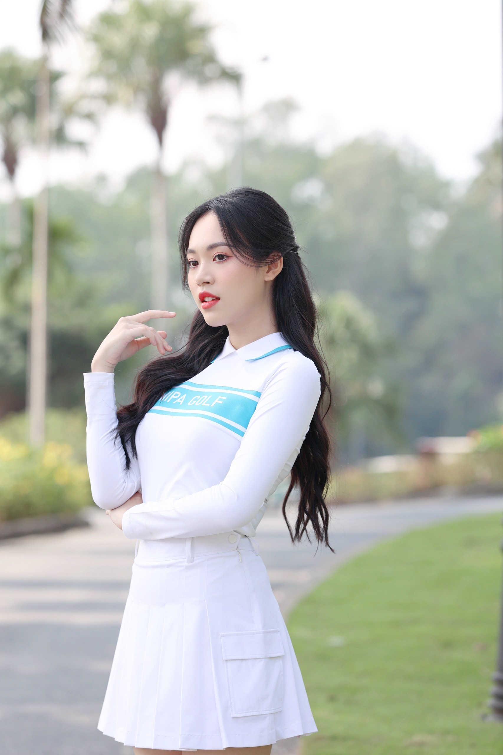 Top 3 Hoa hậu Việt Nam 2022 khoe sắc tại Tiền Phong Golf Championship ảnh 25