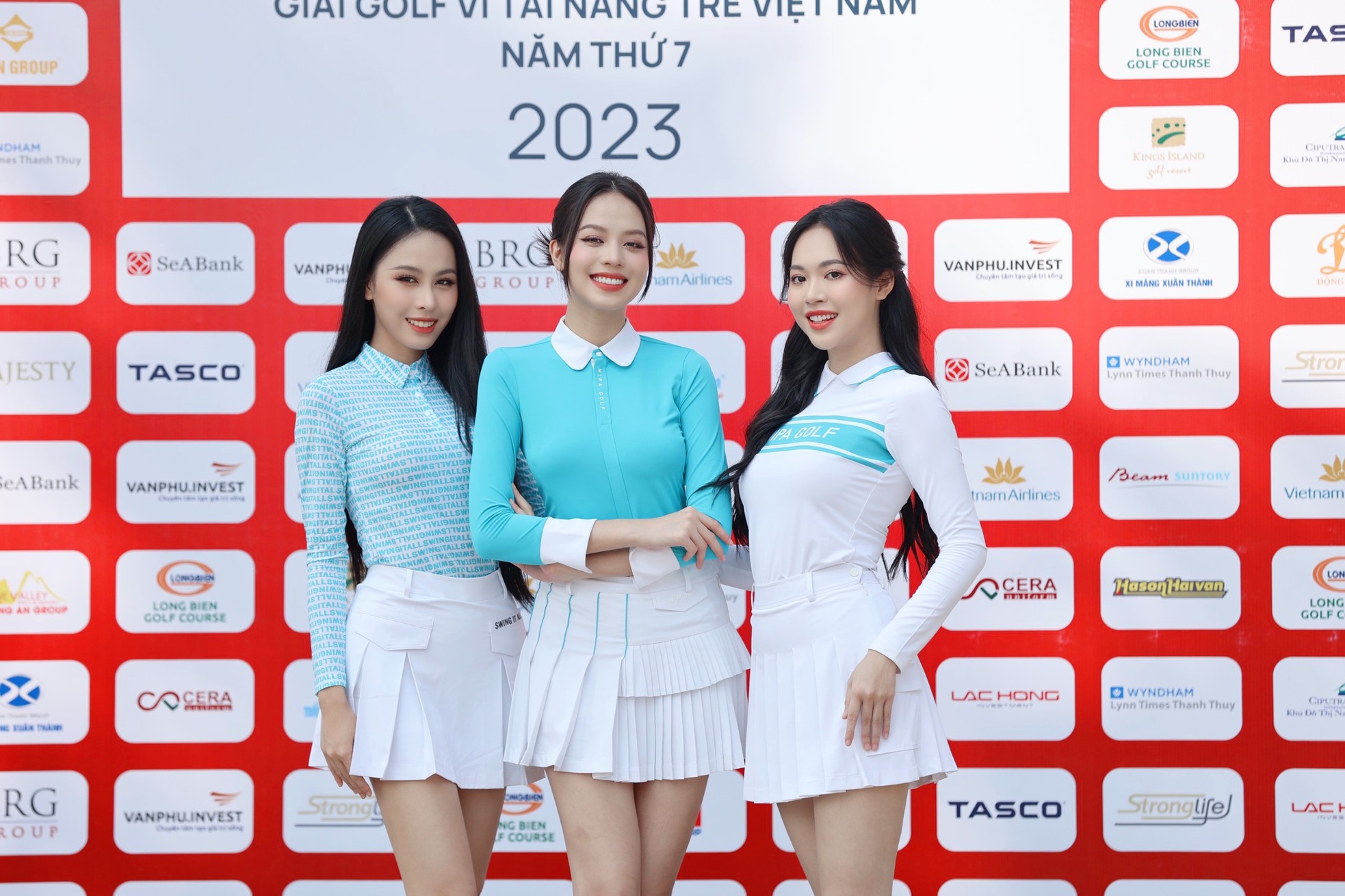 Top 3 Hoa hậu Việt Nam 2022 khoe sắc tại Tiền Phong Golf Championship ảnh 6