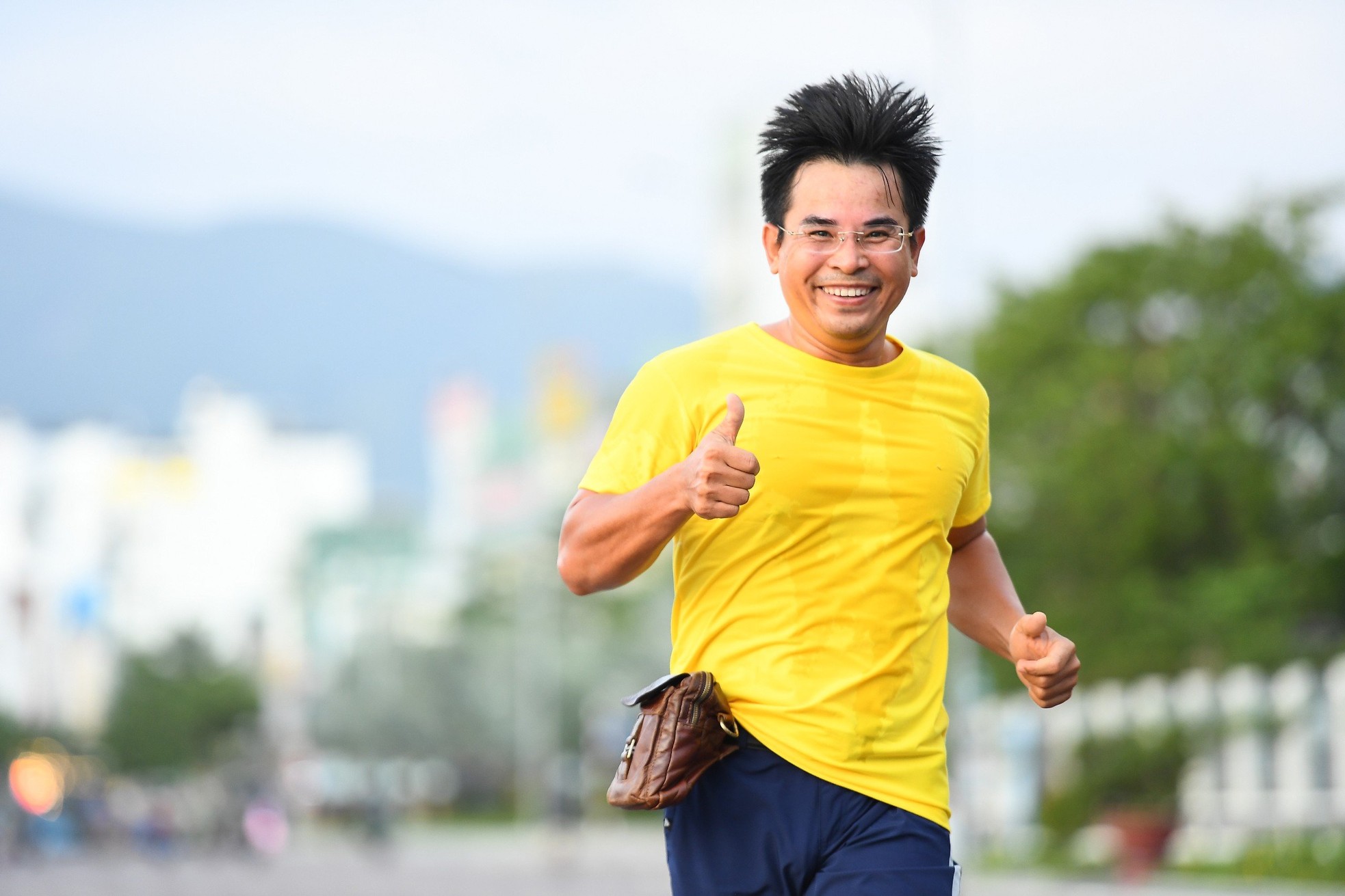 Gần 100 Tiền Phong Runner chinh phục cung đường biển Quy Nhơn, chào mừng 70 năm báo Tiền Phong xuất bản số đầu tiên ảnh 11