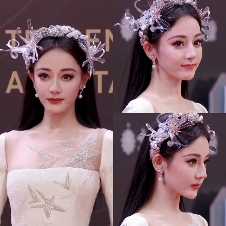 Địch Lệ Nhiệt Ba trông già hơn tuổi thật ảnh 6