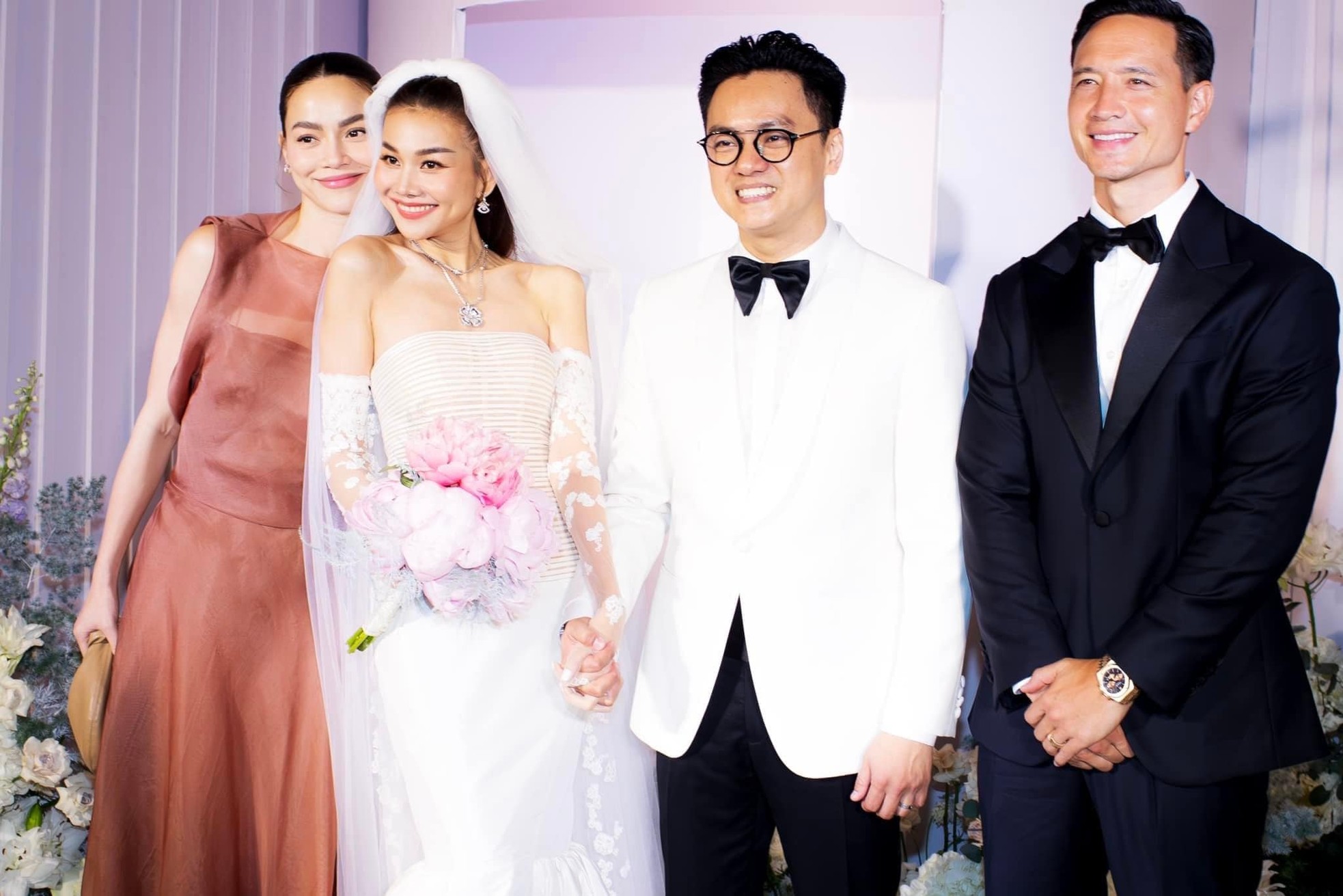 Giới showbiz đăng ảnh cưới Thanh Hằng ảnh 7