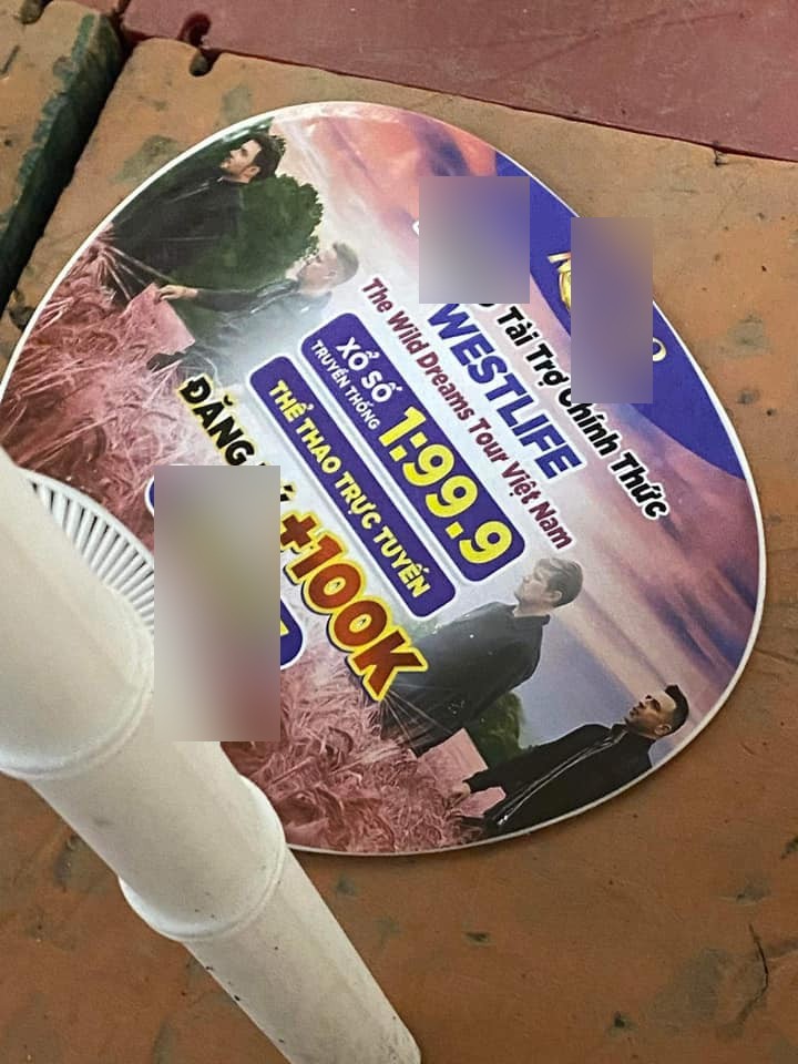Công an xử lý vụ quảng cáo tiền ảo, web cờ bạc tại đêm nhạc Westlife ở TP.HCM ảnh 1