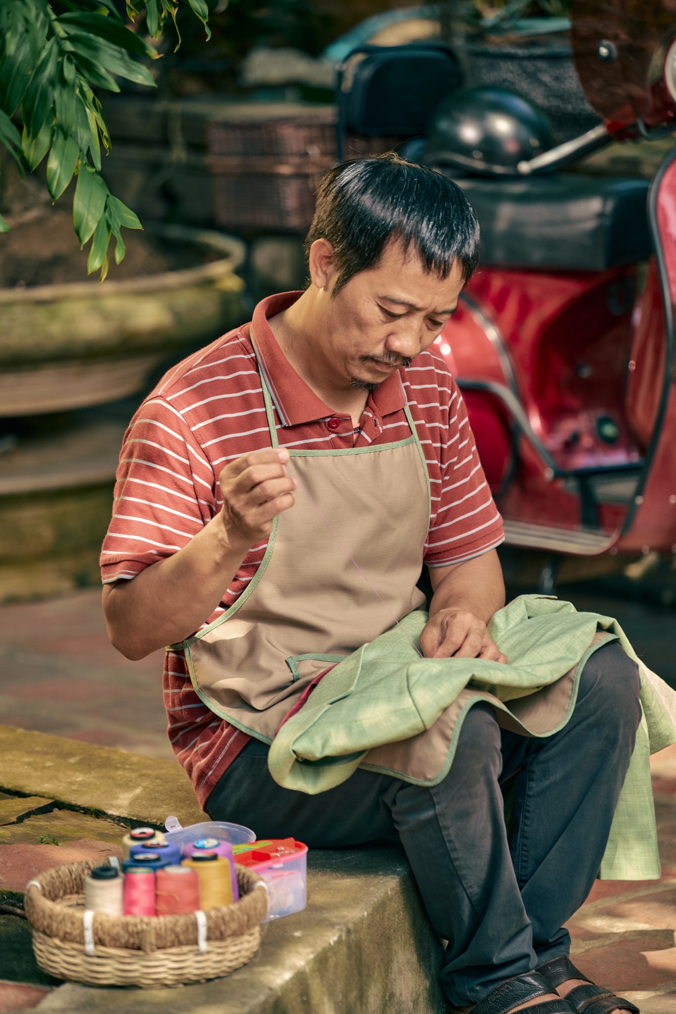 Nghệ sĩ Thanh Bình gà trống nuôi con cả trên phim lẫn ngoài đời ảnh 3