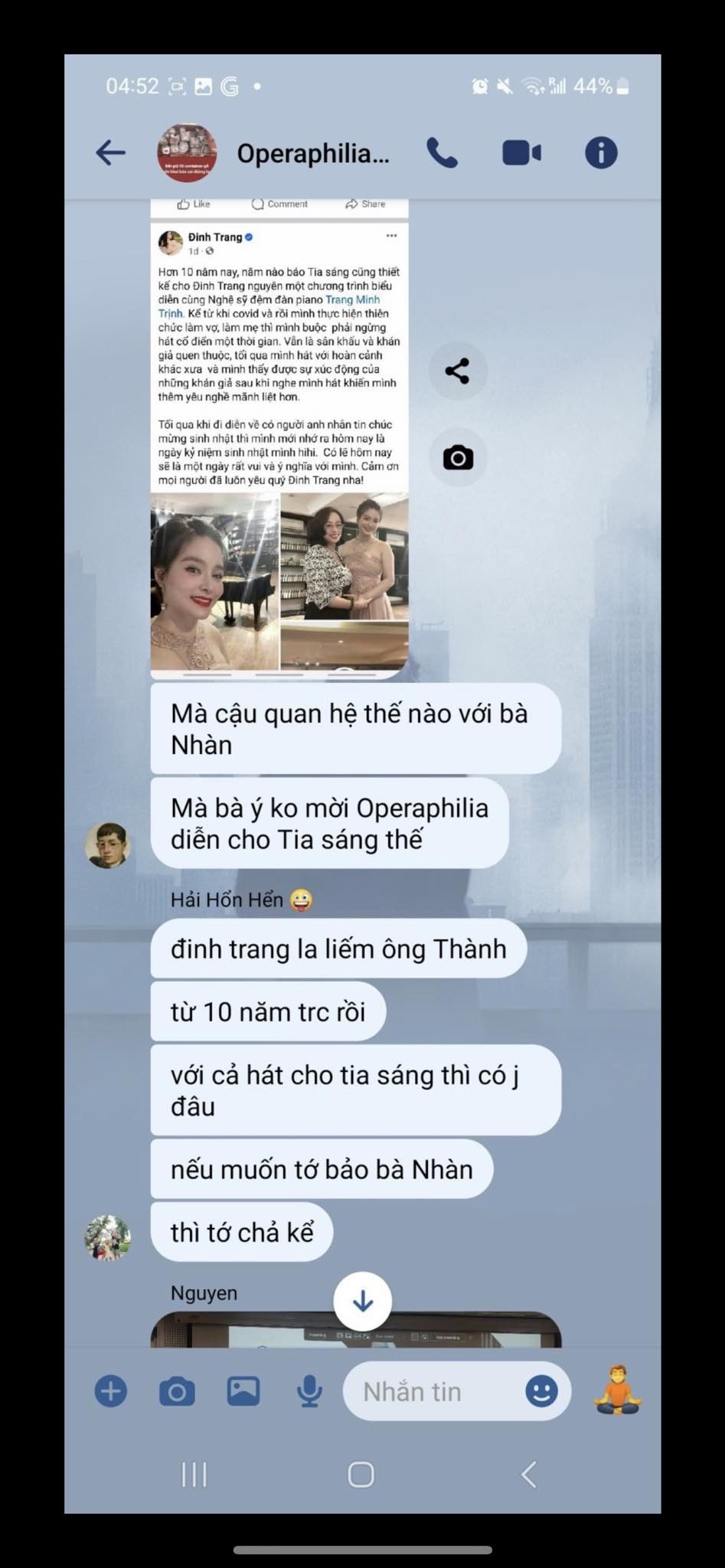 Vụ quán quân Sao Mai bị tố vô ơn: Lời xin lỗi đầy thách thức và bài học ứng xử ảnh 2