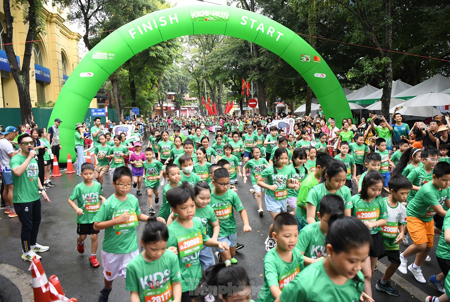 500 vận động viên nhí tham gia giải chạy Mastercard Kids Run ảnh 3