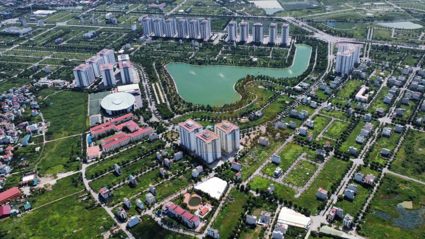 Cận cảnh biệt thự, trụ sở công ty, cây xăng xây sai quy hoạch ở khu đô thị Thanh Hà ảnh 1