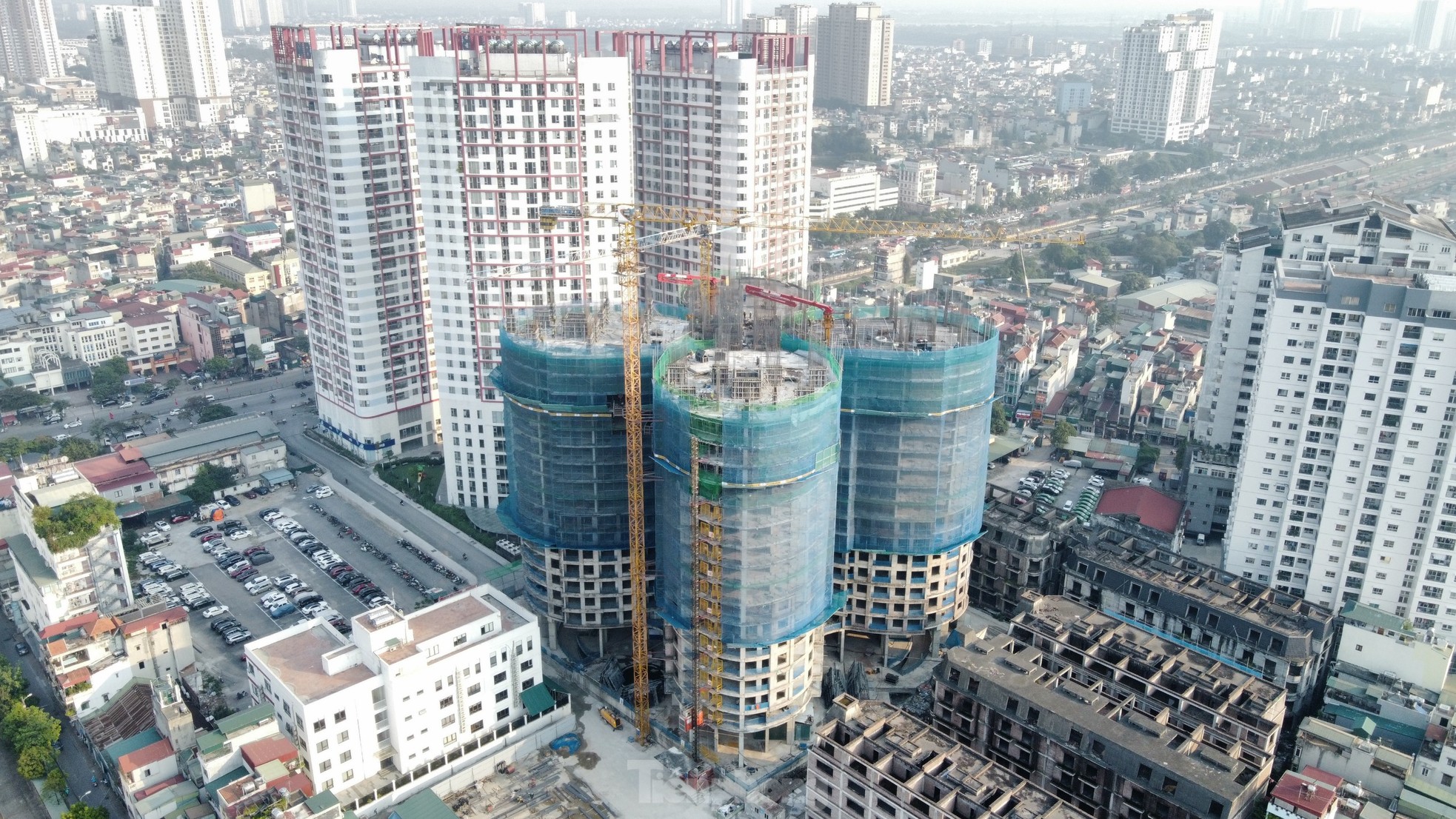 Động thái lạ dự án cao ốc 4.000 tỷ 'đắp chiếu' hơn 5 năm giữa Hà Nội ảnh 1