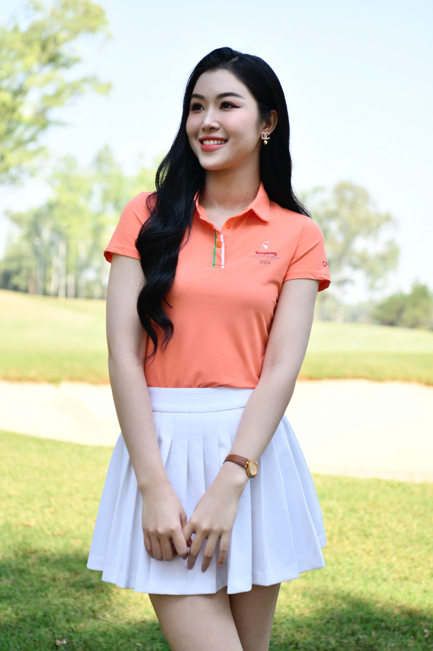 Nhà báo Long Vũ cùng vợ chồng Bình An - Phương Nga chinh phục Tiền Phong Golf Championship 2024 ảnh 20