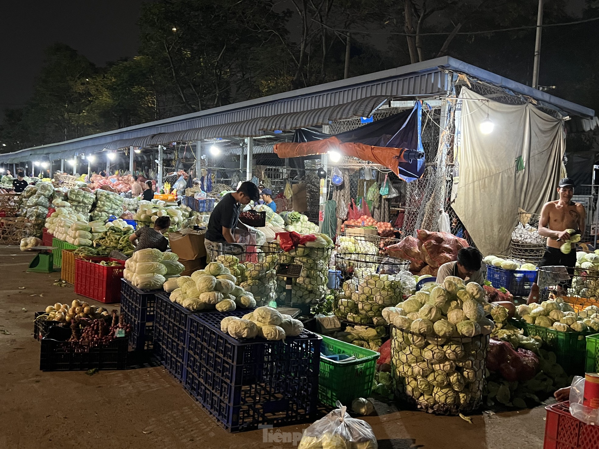 Chợ họp xuyên đêm, khách 'tràn' vào siêu thị từ mờ sáng 28 Tết ảnh 12