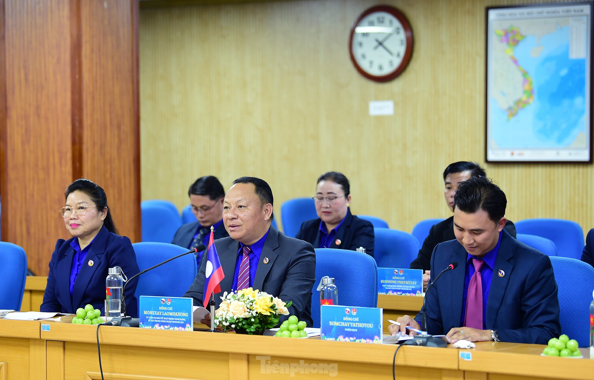 Trung ương Đoàn Việt Nam-Lào hội đàm cấp cao: Tập trung triển khai hiệu quả, đồng bộ thỏa thuận hợp tác ảnh 5