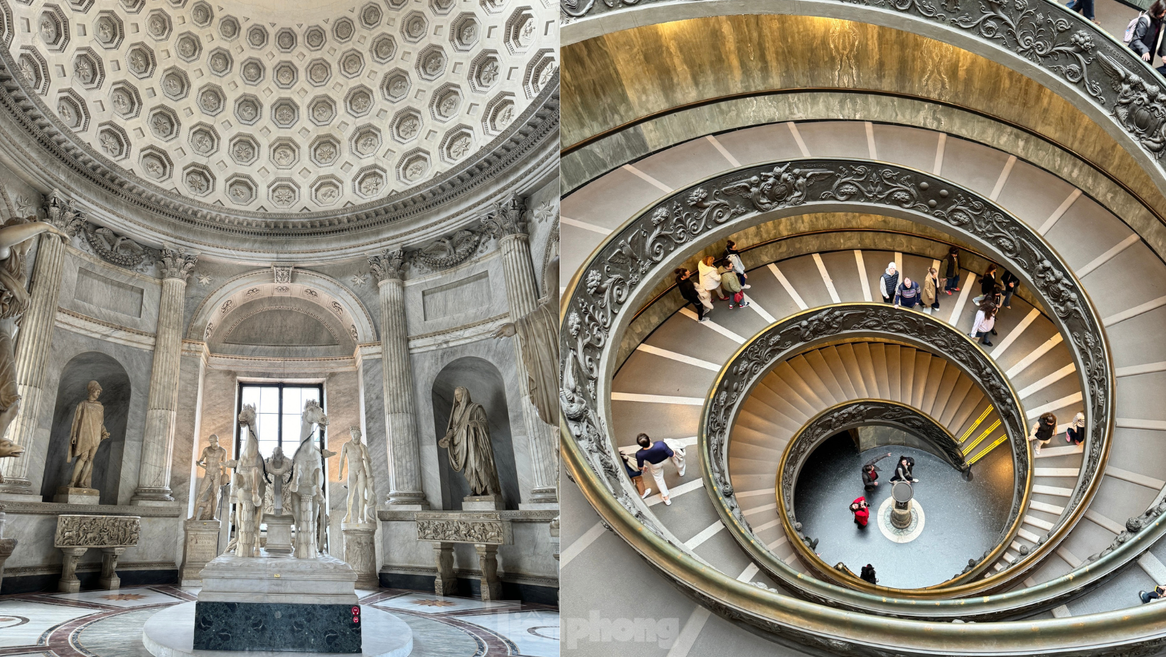 Choáng ngợp khung cảnh thời phục hưng ở bảo tàng Vatican