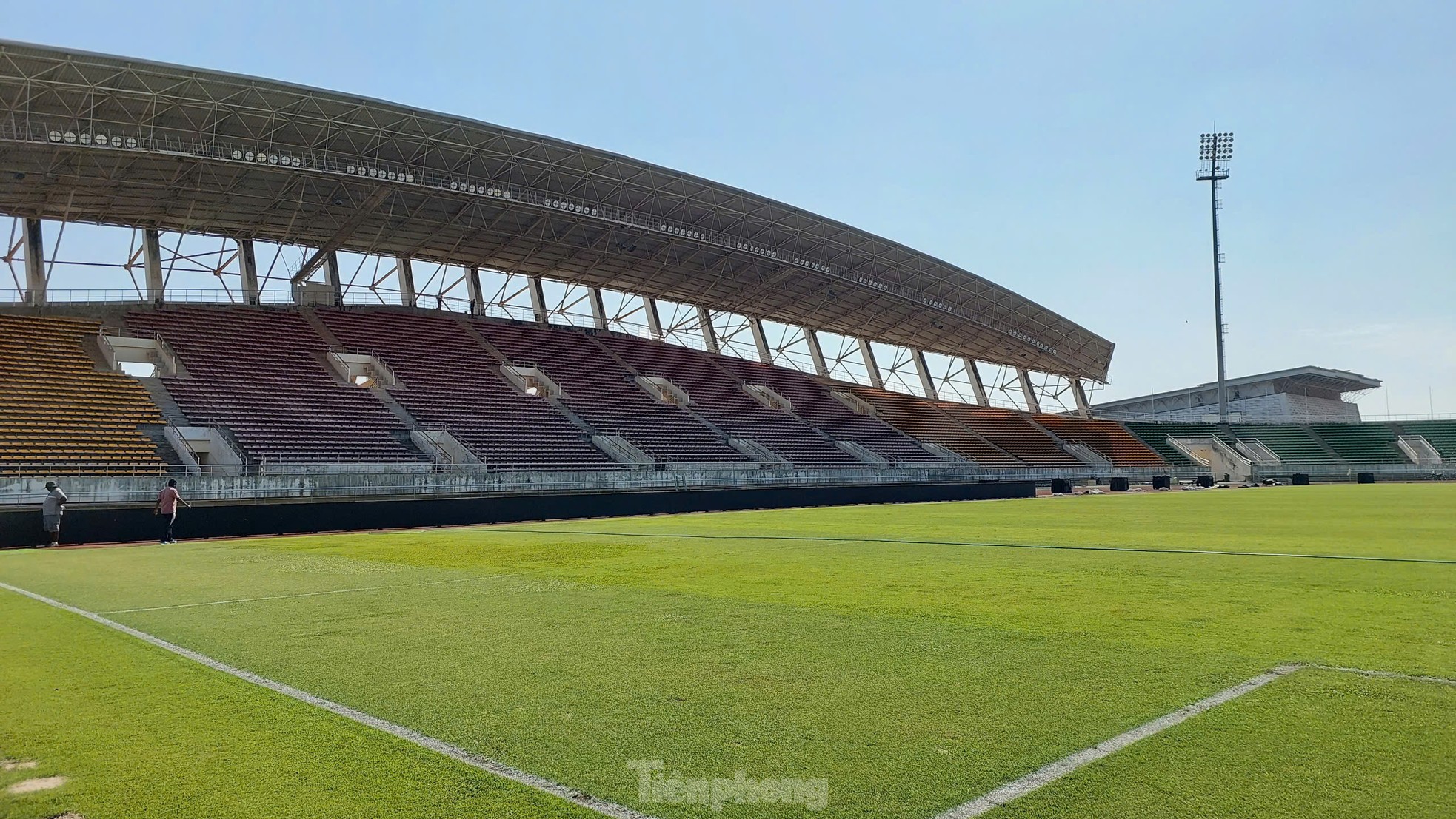 Cận cảnh New Laos National Stadium, nơi diễn ra trận ra quân ASEAN Cup 2024 của đội tuyển Việt Nam ảnh 11