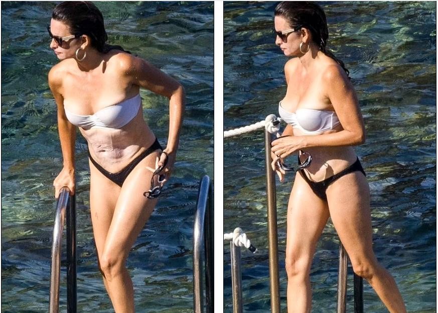 'Sexy bomb' Penélope Cruz se muestra sumamente sexy en bikini al ir a la playa con su marido foto 7