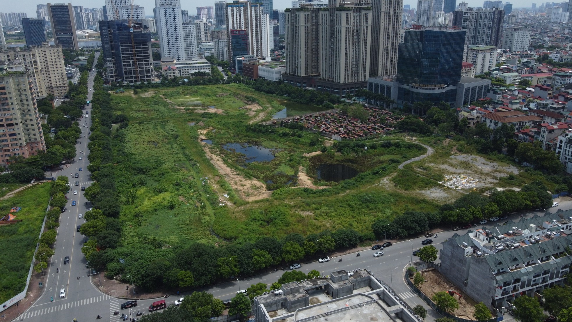 Cận cảnh dự án công viên hồ điều hòa vẫn 'nằm trên giấy' sau 15 năm Hà Nội yêu cầu rà soát ảnh 1