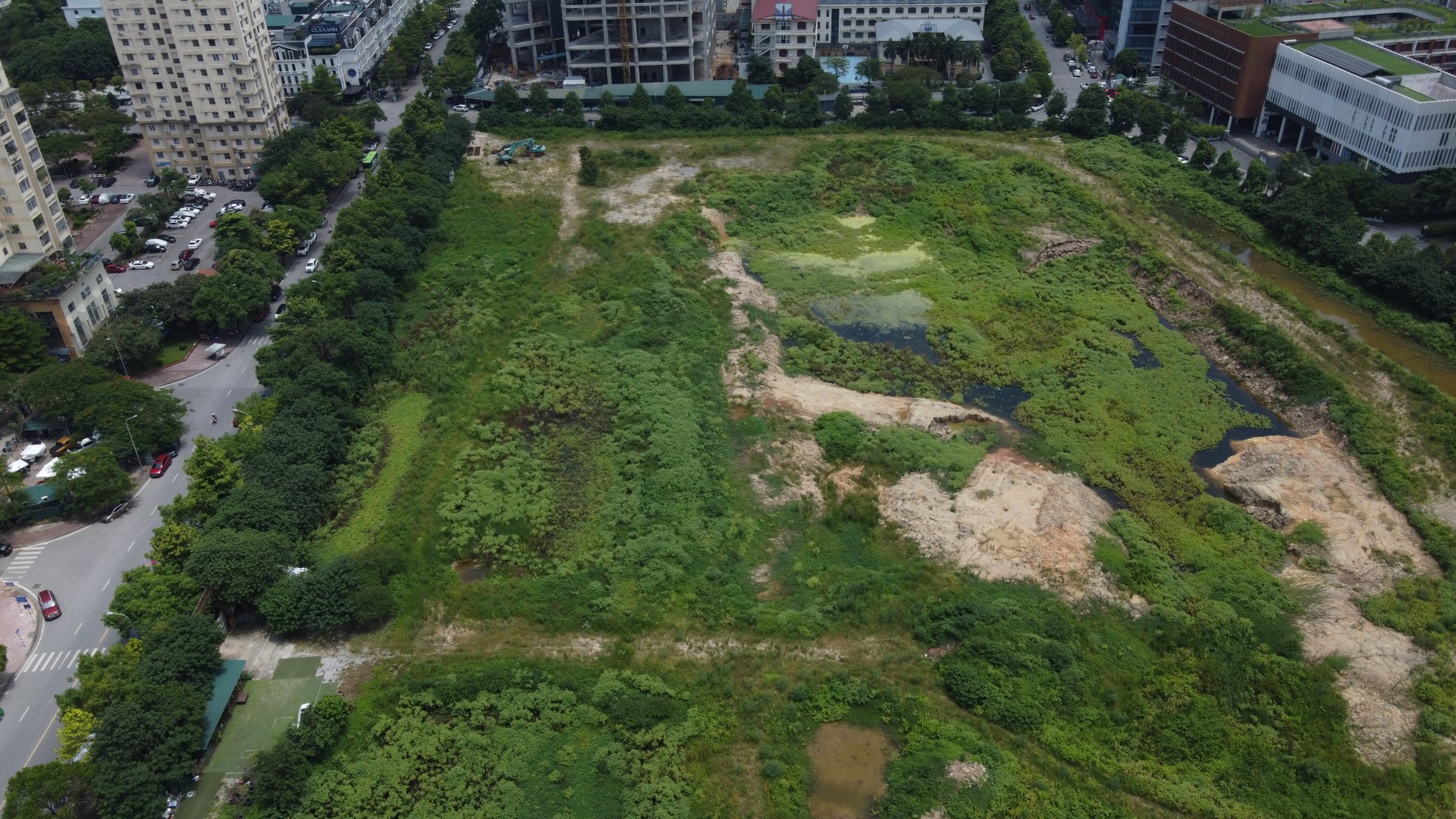Cận cảnh dự án công viên hồ điều hòa vẫn 'nằm trên giấy' sau 15 năm Hà Nội yêu cầu rà soát ảnh 3