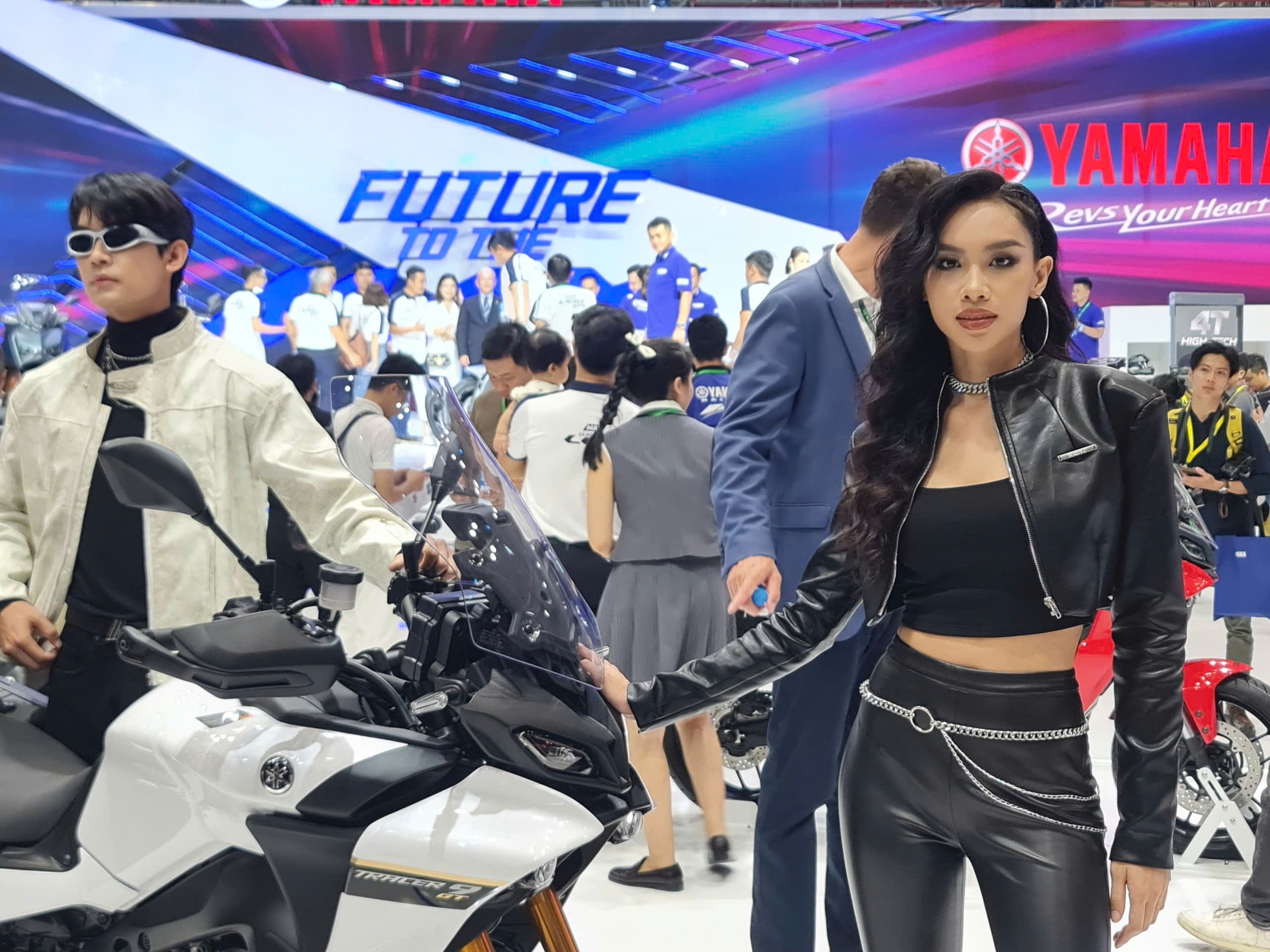 'Bóng hồng' khoe sắc tại Vietnam Motor Show 2024 ảnh 9