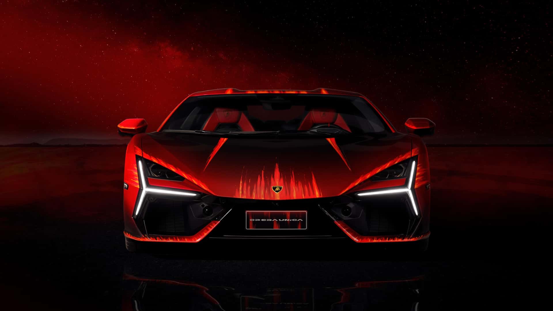 Siêu phẩm Lamborghini Revuelto Opera Unica màu đỏ độc nhất thế giới ảnh 2