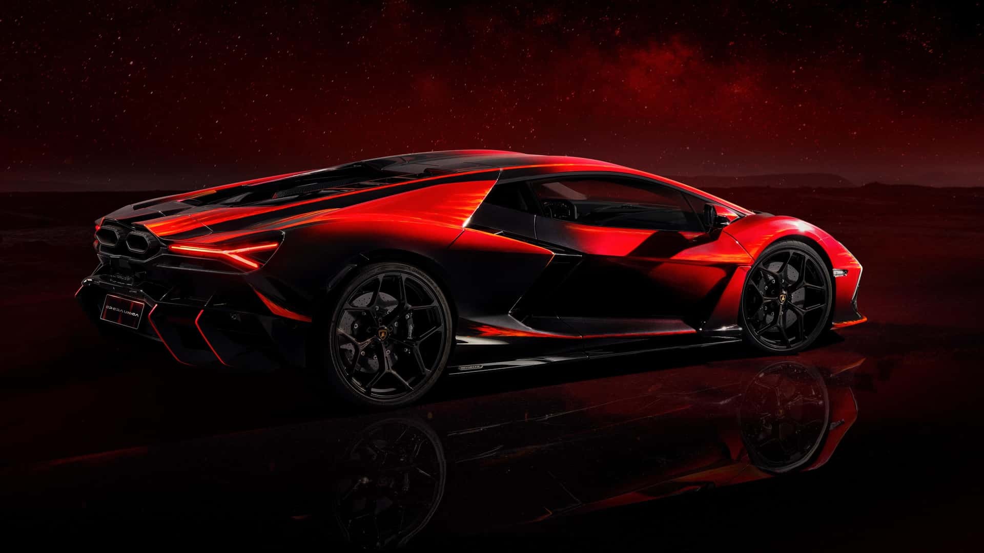 Siêu phẩm Lamborghini Revuelto Opera Unica màu đỏ độc nhất thế giới ảnh 6