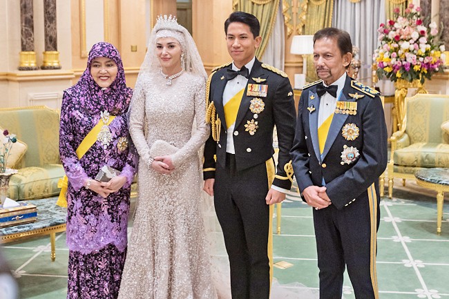 Ngày cưới xa hoa thứ 9 của Hoàng tử Brunei ảnh 1
