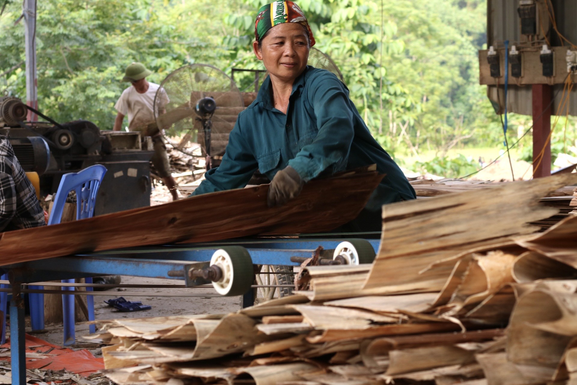 Làng nghề làm ván bóc Đồng Cướm (Tuyên Quang) ảnh 5