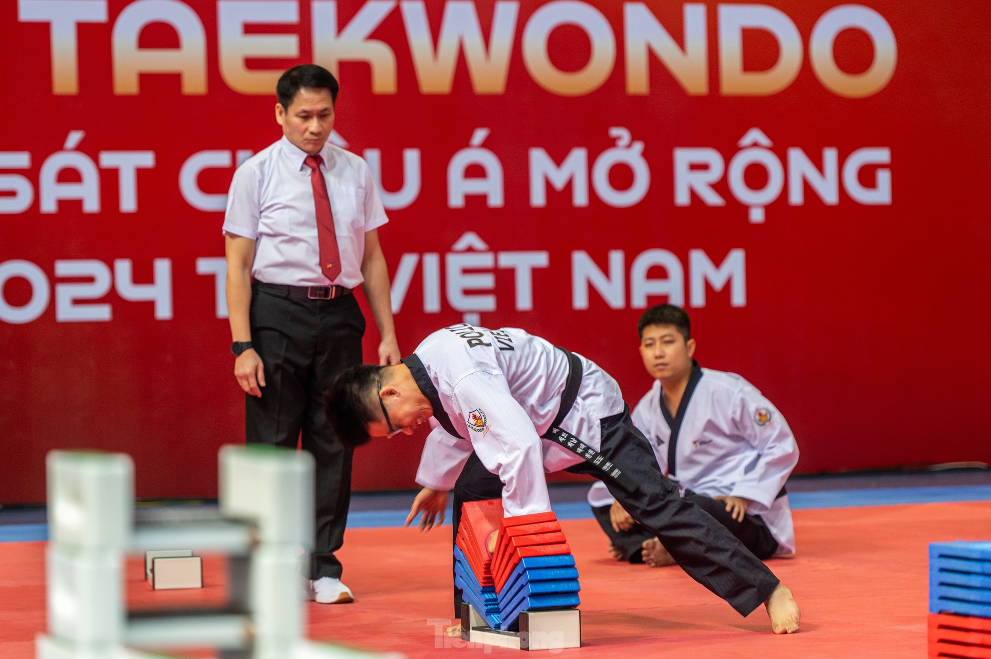 Quảng Ninh sẵn sàng cho Lễ khai mạc giải Taekwondo Cảnh sát châu Á ảnh 17