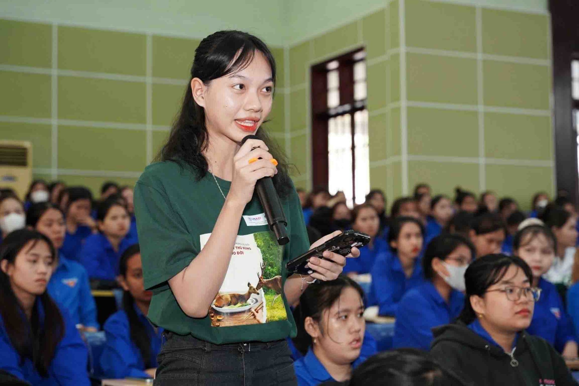 Sinh viên Quảng Nam tích cực 'Hành động vì động vật hoang dã' ảnh 6