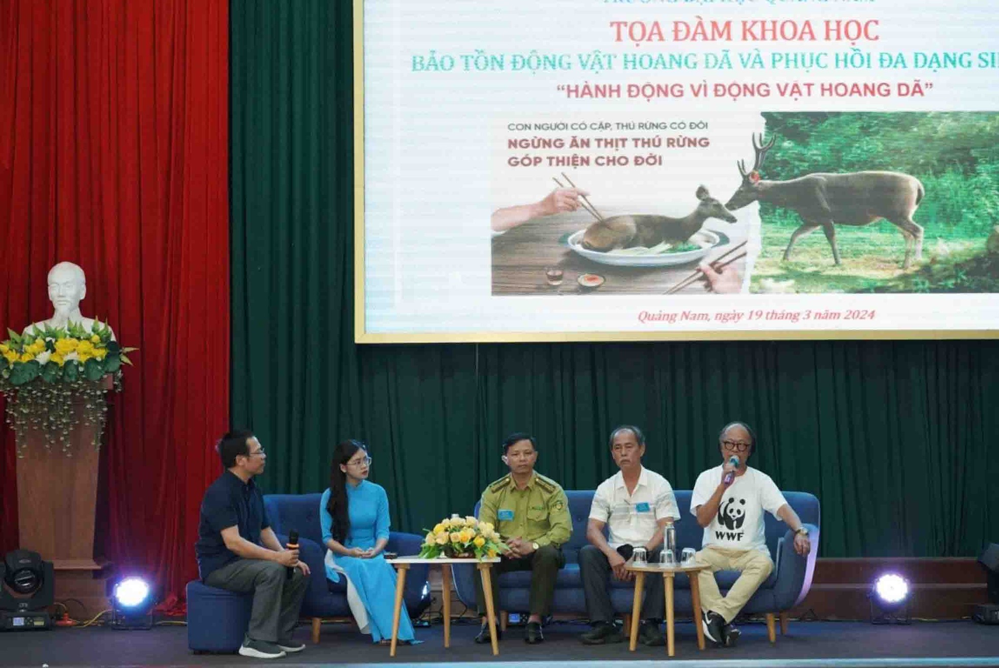 Sinh viên Quảng Nam tích cực 'Hành động vì động vật hoang dã' ảnh 7