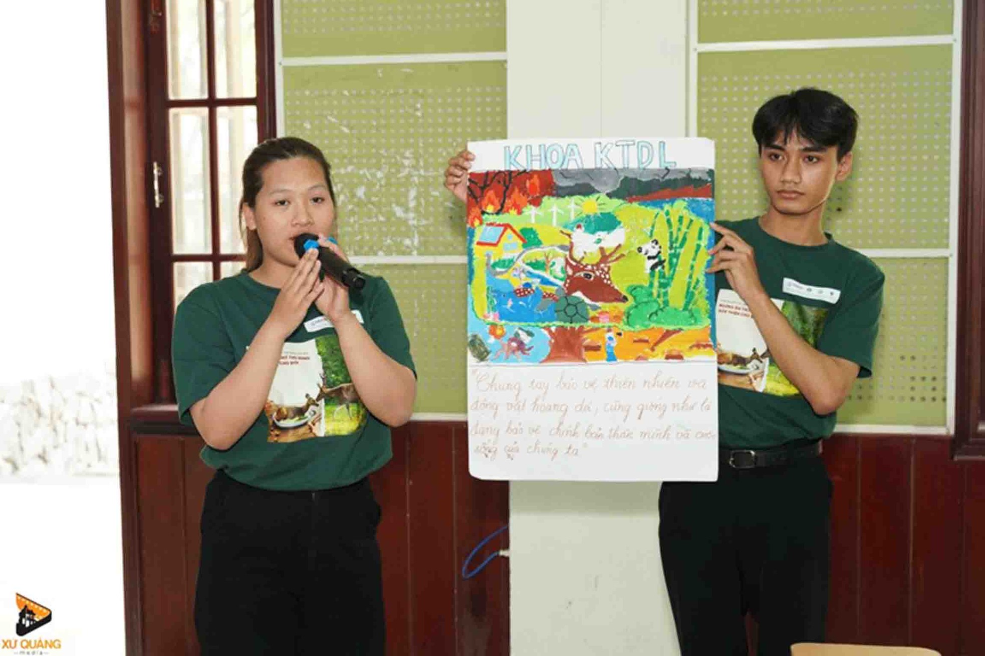 Sinh viên Quảng Nam tích cực 'Hành động vì động vật hoang dã' ảnh 8
