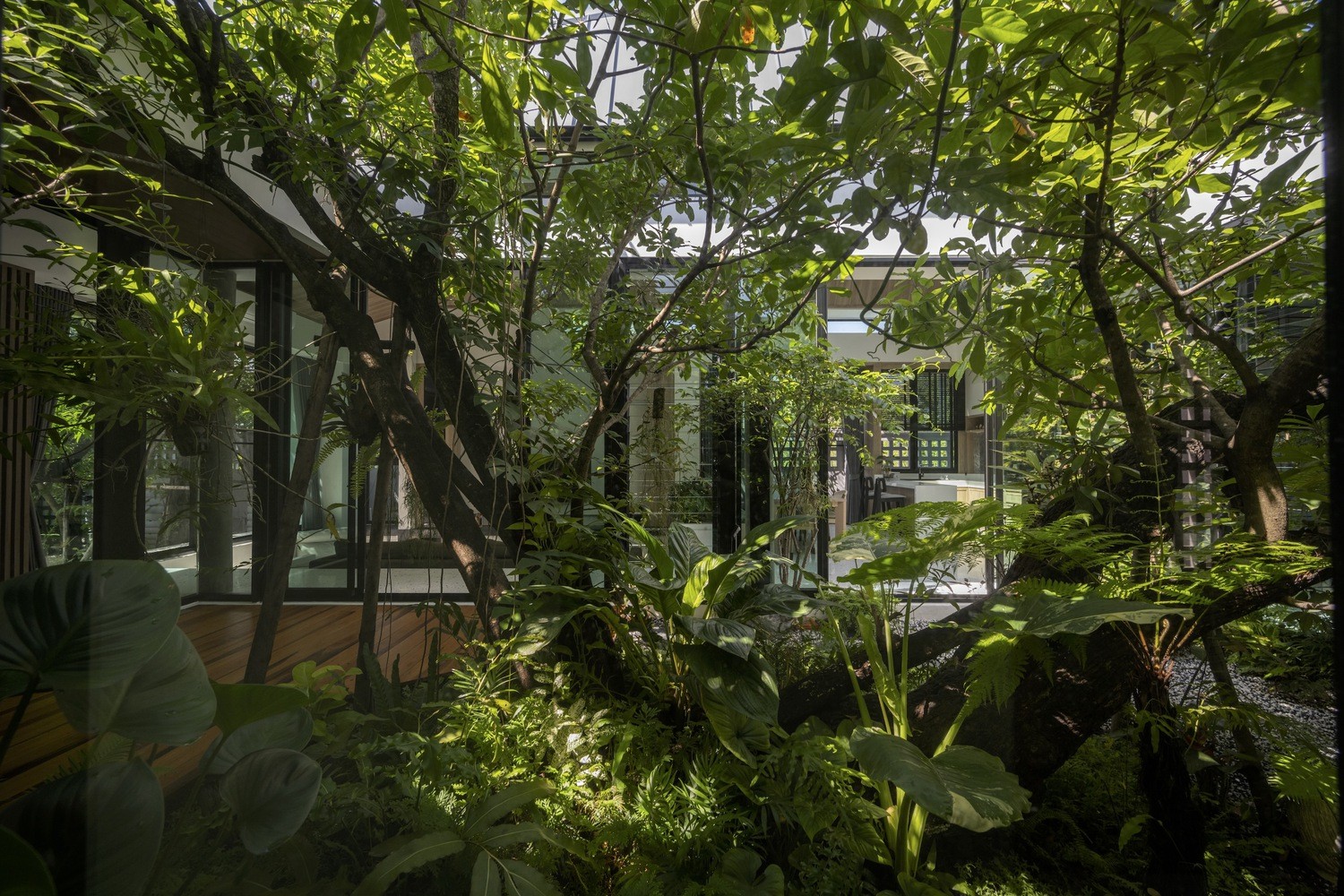 Chiêm ngưỡng mẫu nhà vườn biến cây xanh thành điều hòa không khí
