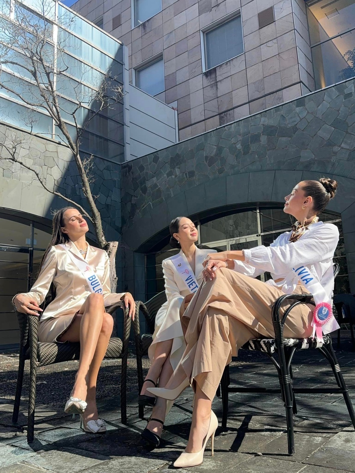 Hoa hậu Thanh Thủy chọn sắc trắng tinh khôi cho Bán kết Miss International 2024 ảnh 14