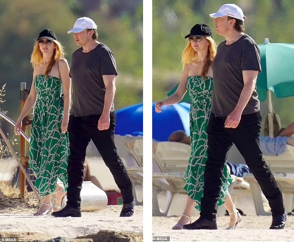 Billionaire Elon Musk publicly dates his new girlfriend, 23 years younger than him, in France photo 6