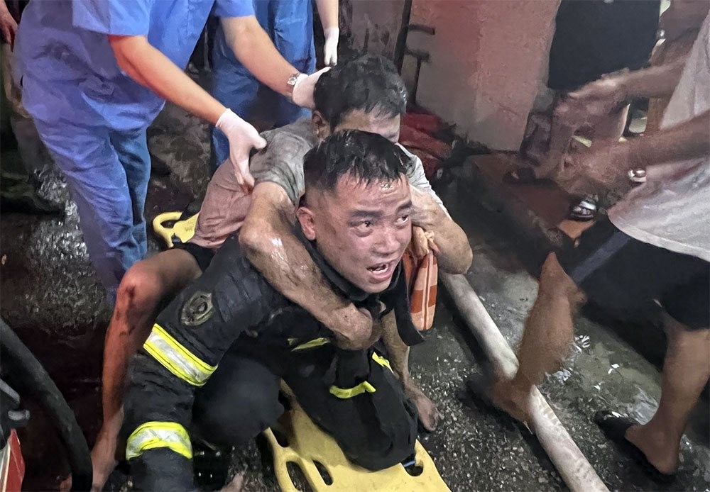 Ký ức những lần trước lằn ranh sinh tử của người lính cứu hỏa Nguyễn Viết Quân ảnh 1