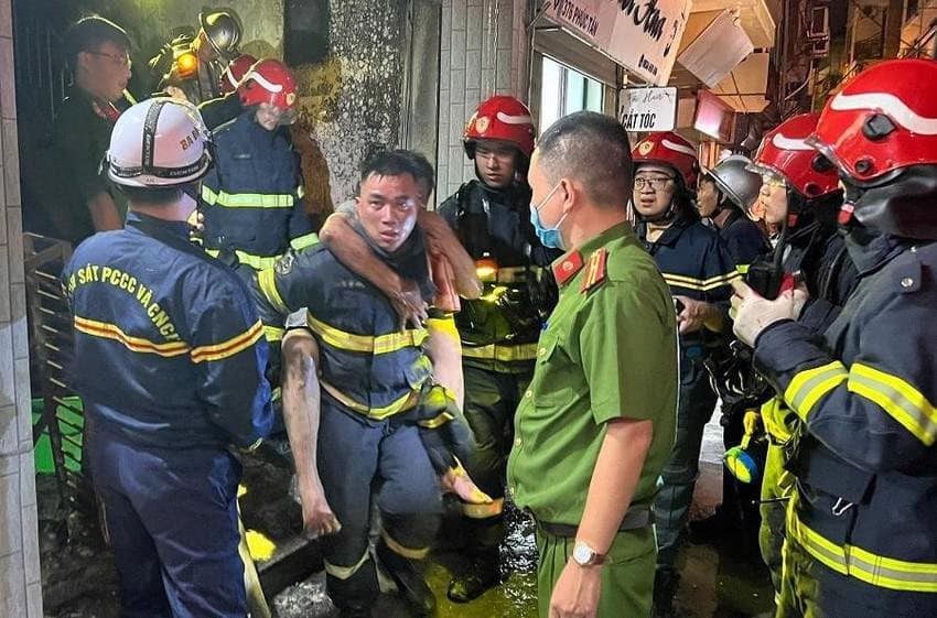 Ký ức những lần trước lằn ranh sinh tử của người lính cứu hỏa Nguyễn Viết Quân ảnh 10