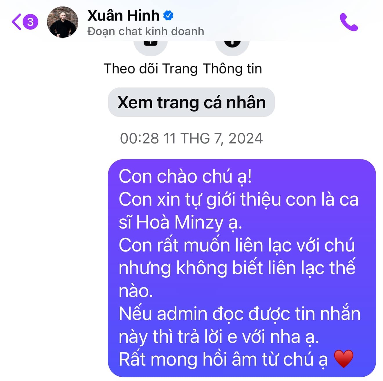 Mời NSƯT Xuân Hinh khó lắm ảnh 2