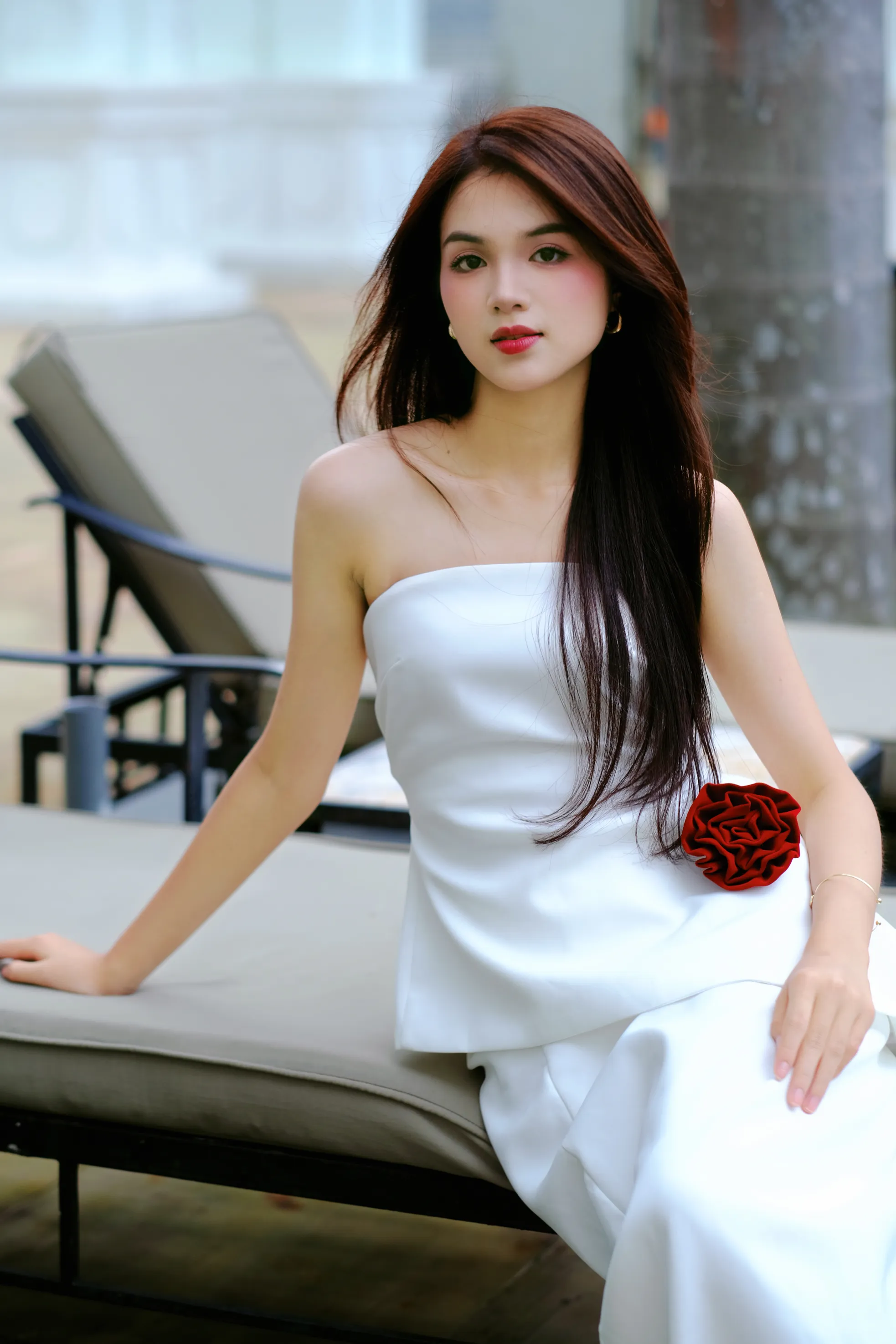 Những thí sinh đầu tiên của Hoa hậu Việt Nam đổ bộ Thành phố Huế ảnh 6