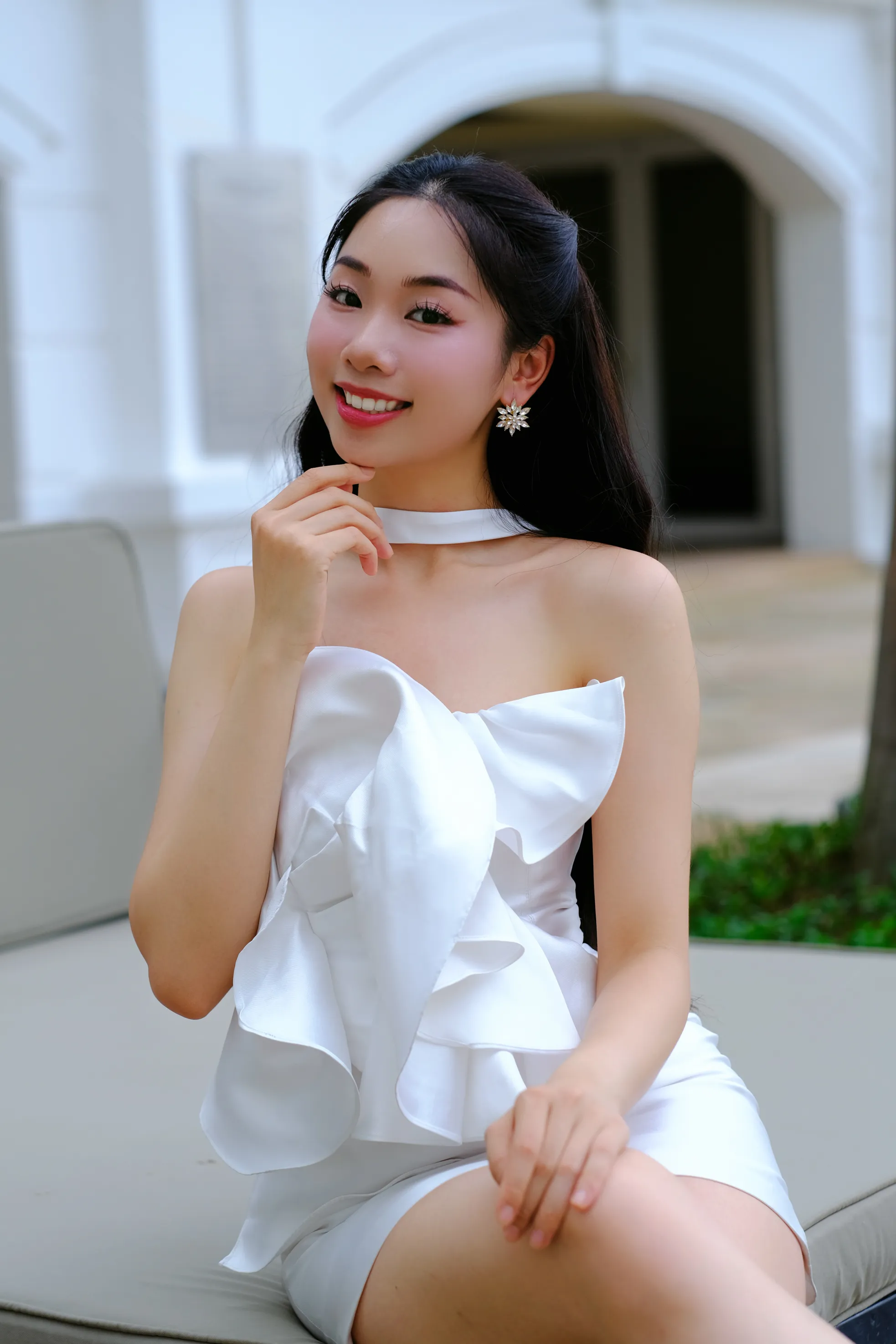 Những thí sinh đầu tiên của Hoa hậu Việt Nam đổ bộ Thành phố Huế ảnh 14